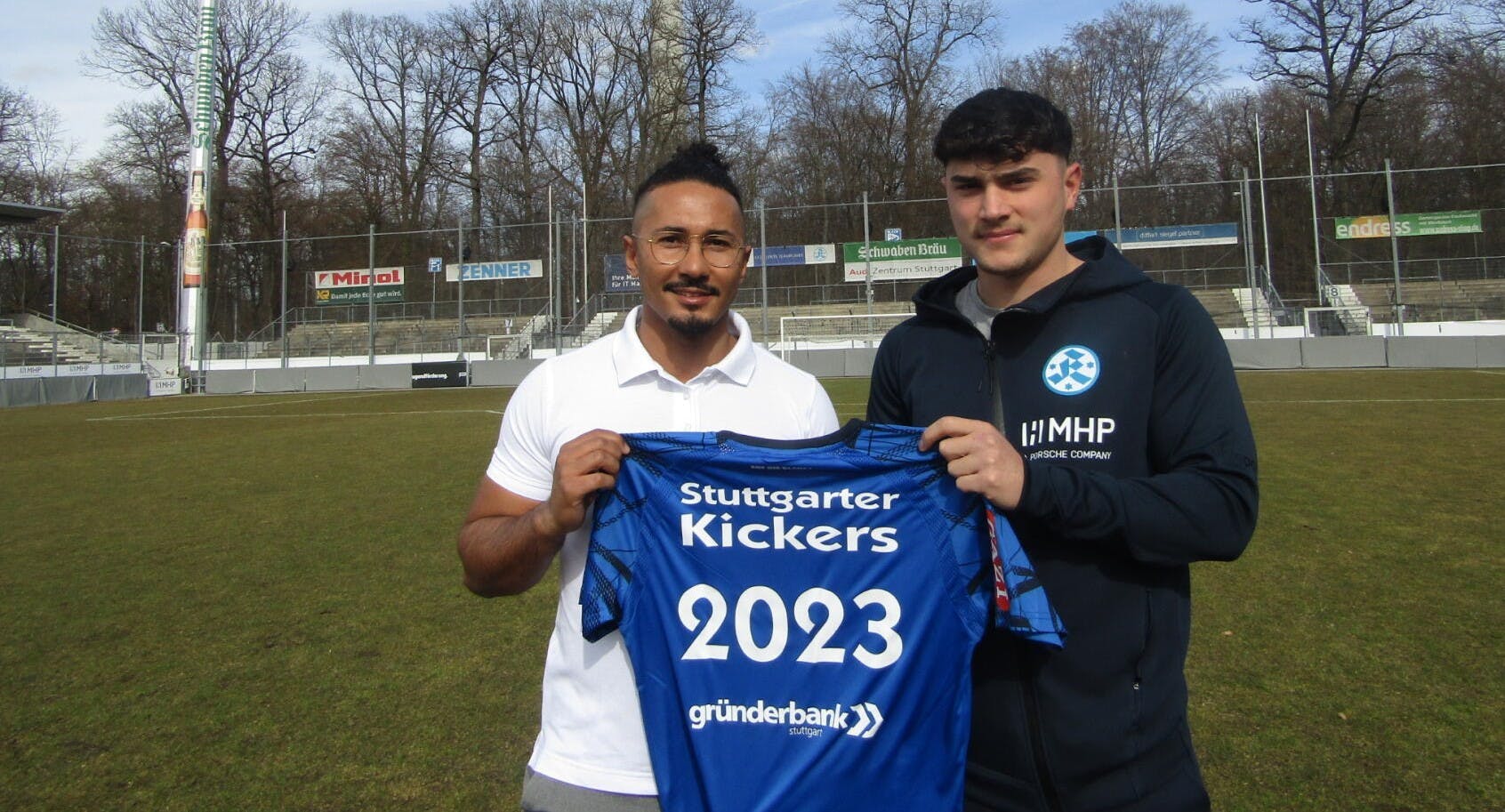 Die Gründerbank Stuttgart wird neuer Kickers-Club Partner der Blauen
